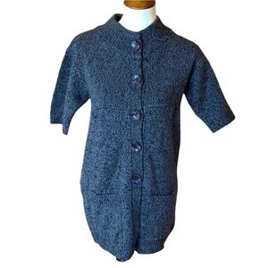 The Limited gray short sleeve cardigan Size Medium